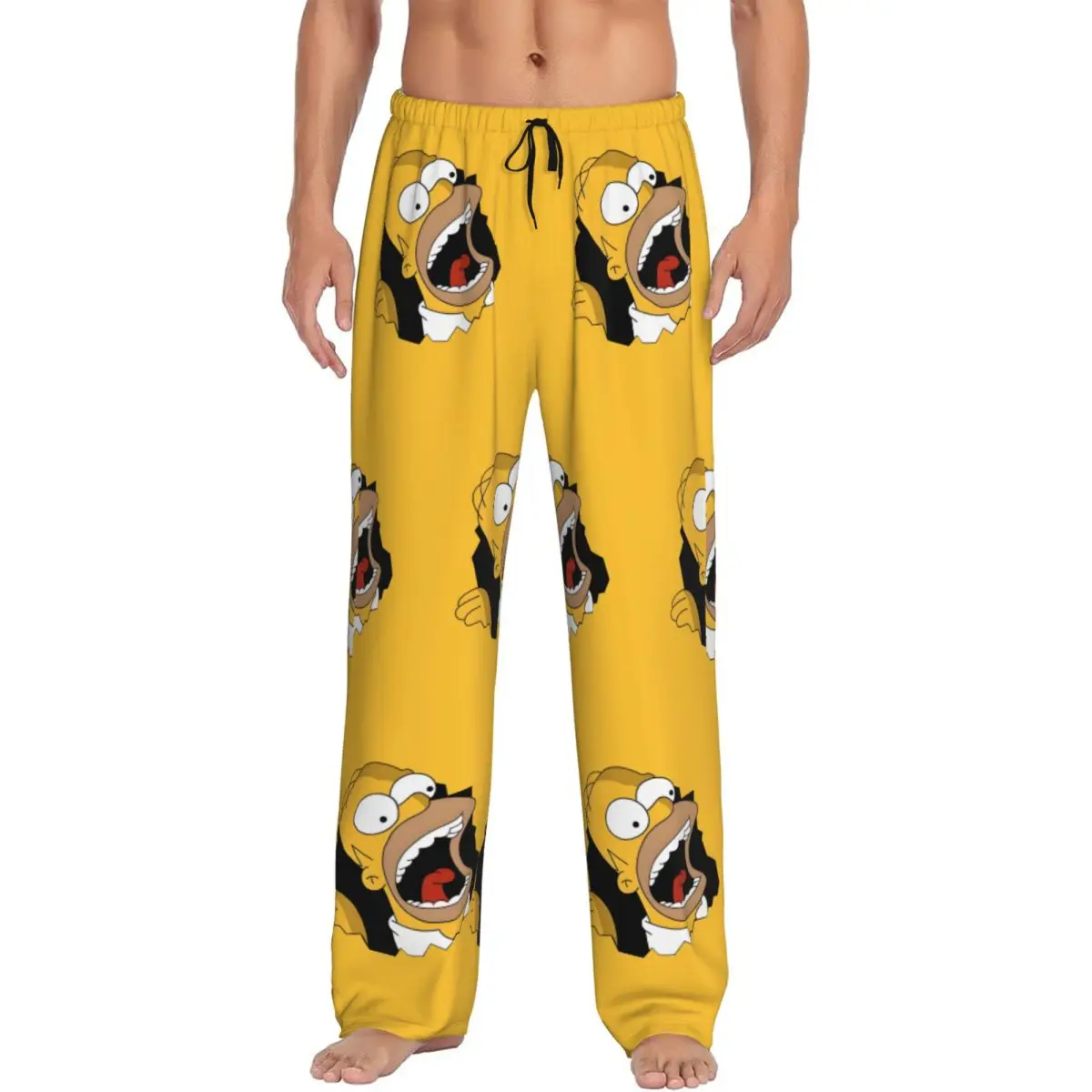 Custom Printed Men's Simpsons Pajama Pants Sleepwear Sleep Lounge Bottoms with Pockets
Custom Printed Men's Simpsons Pajama Pants Sleepwear Sleep Lounge Bottoms with Pockets