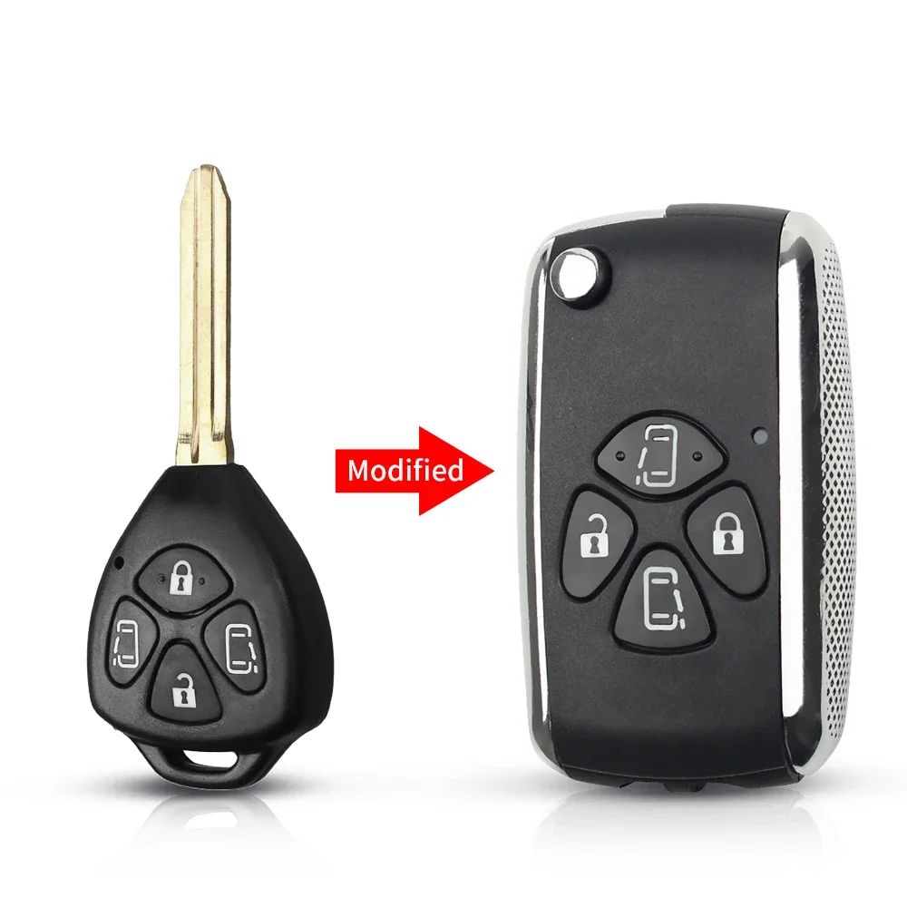 KEYYOU Modified Remote Car Key Case Shell FOB For Toyota Venza 2007-2012 Camry REIZ Yaris Tarago Corolla RAV4 Crown Prado
KEYYOU Modified Remote Car Key Case Shell FOB For Toyota Venza 2007-2012 Camry REIZ Yaris Tarago Corolla RAV4 Crown Prado