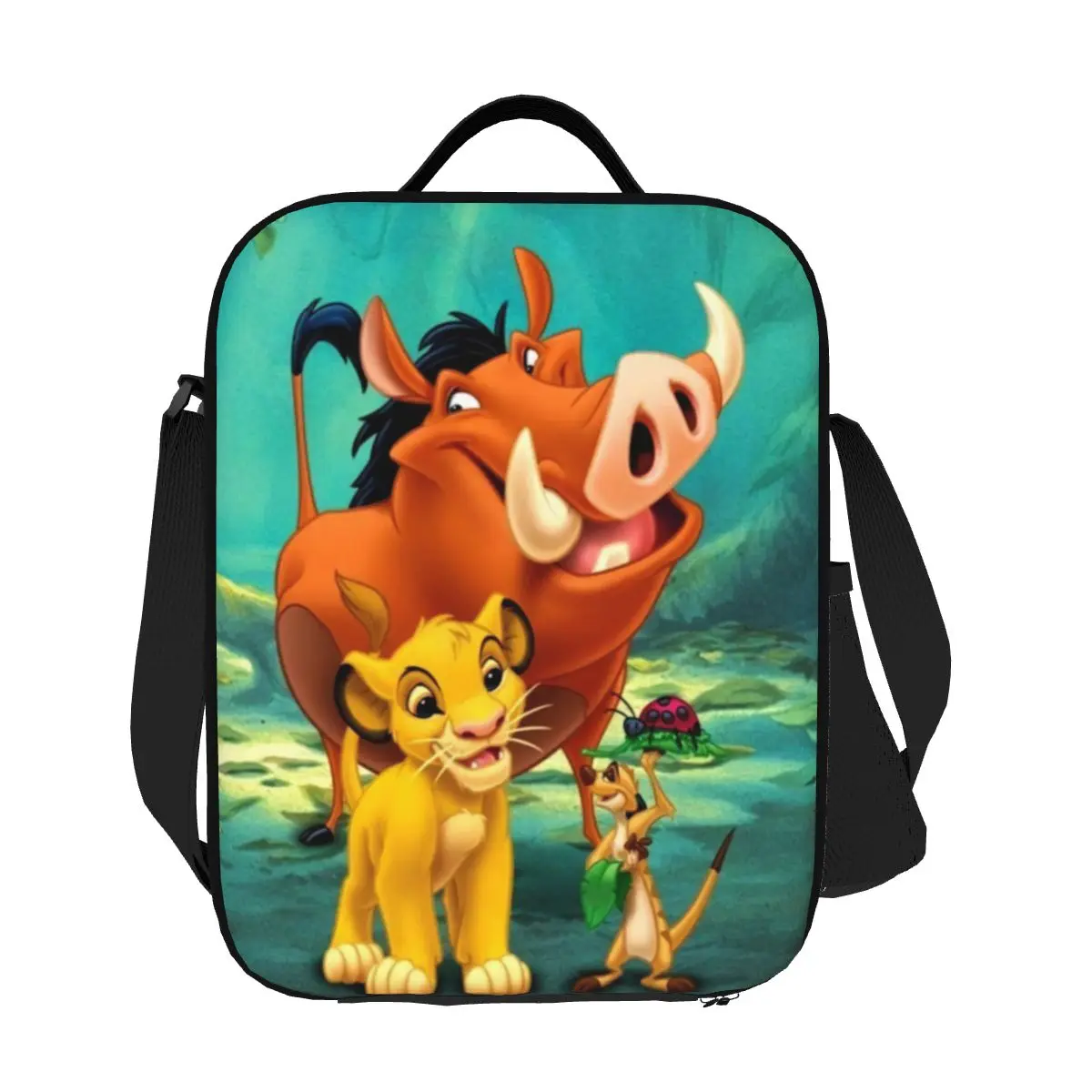 Custom Cartoon Lion King Simba Lunch Bag Women Warm Cooler Insulated Lunch Boxes for Student School
Custom Cartoon Lion King Simba Lunch Bag Women Warm Cooler Insulated Lunch Boxes for Student School