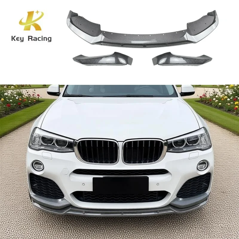 Front Bumper Lip Wrap Angle For BMW X3 F25 X4 F26 LCI M Sport 2014-2017 Front Lip Splitter Corner Protection Car Accessories
Front Bumper Lip Wrap Angle For BMW X3 F25 X4 F26 LCI M Sport 2014-2017 Front Lip Splitter Corner Protection Car Accessories