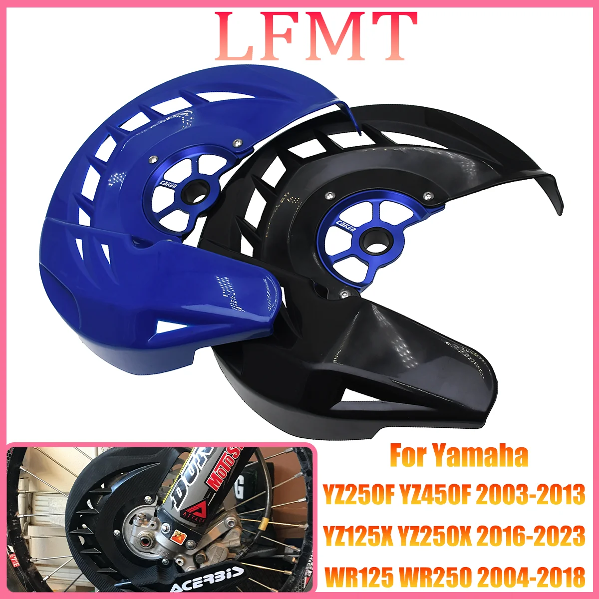 Motorcycle Front Brake Disc Rotor Guard Protector For Yamaha WR250F WR450F 2003-2021 WR125 WR250 2004-2018 YZ250F YZ450F YZ250X
Motorcycle Front Brake Disc Rotor Guard Protector For Yamaha WR250F WR450F 2003-2021 WR125 WR250 2004-2018 YZ250F YZ450F YZ250X