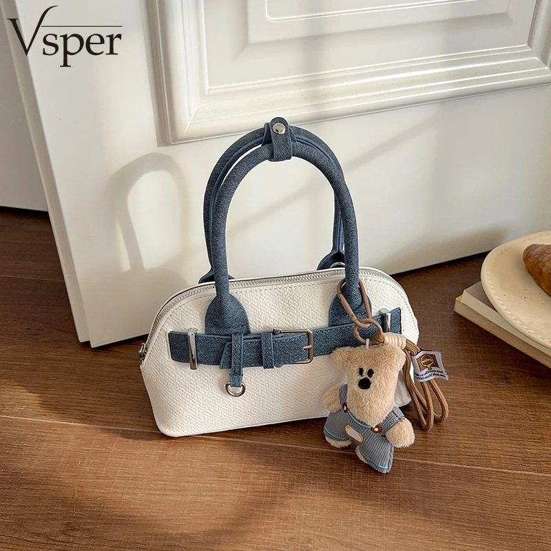 Vsper 2026 Latest Trends Top-handle Shell Bags For Women Contrast Color Designer Handbags Luxury Casual Shoulder Crossbody Bags
Vsper 2026 Latest Trends Top-handle Shell Bags For Women Contrast Color Designer Handbags Luxury Casual Shoulder Crossbody Bags