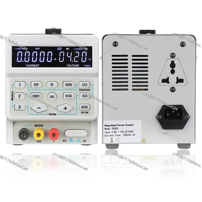 Suitable for 3005D CE laboratory equipment variable precision adjustable 30V 5A switch single output DC regulated power supply
Suitable for 3005D CE laboratory equipment variable precision adjustable 30V 5A switch single output DC regulated power supply