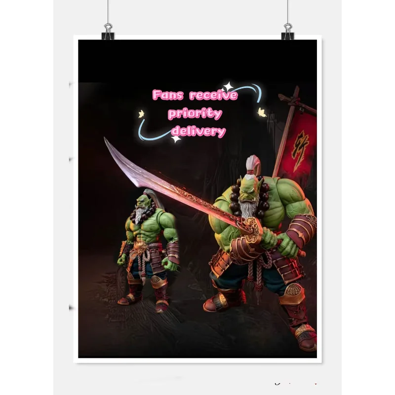 In Stock Battle for Hegemony Orc Master Sword Master 1/10 Movable Soldier 03 Doll Anime Figure Ornament Model Collection Gift
In Stock Battle for Hegemony Orc Master Sword Master 1/10 Movable Soldier 03 Doll Anime Figure Ornament Model Collection Gift