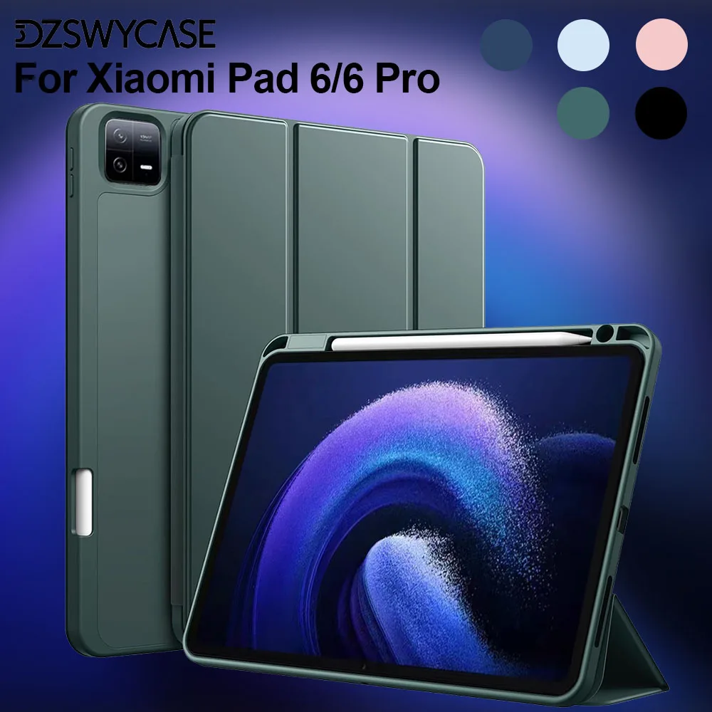 Case for Xiaomi Mi Pad 6/6 Pro (11-Inch, 2023 Model, 6th Generation), Slim Stand Hard Back Cover Case with Auto Sleep/Wake
Case for Xiaomi Mi Pad 6/6 Pro (11-Inch, 2023 Model, 6th Generation), Slim Stand Hard Back Cover Case with Auto Sleep/Wake