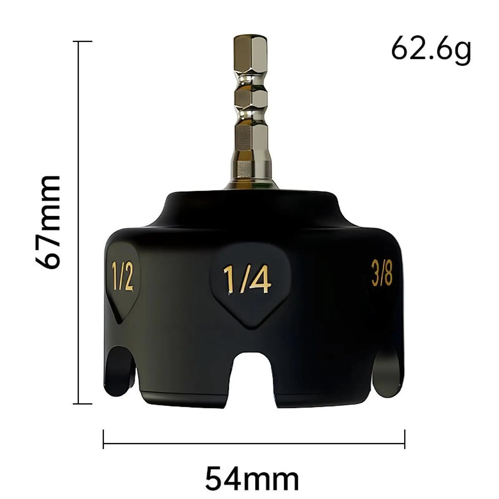 Nut Drill Attachment Socket Wrench Tool Aluminum Alloy Nut Extractor for Home Garage Maintenance
Nut Drill Attachment Socket Wrench Tool Aluminum Alloy Nut Extractor for Home Garage Maintenance