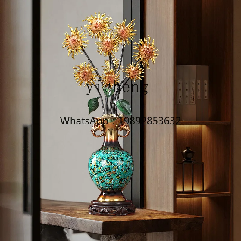 all-copper sunflower ornament high-end home entrance office decoration housewarming opening gift
all-copper sunflower ornament high-end home entrance office decoration housewarming opening gift