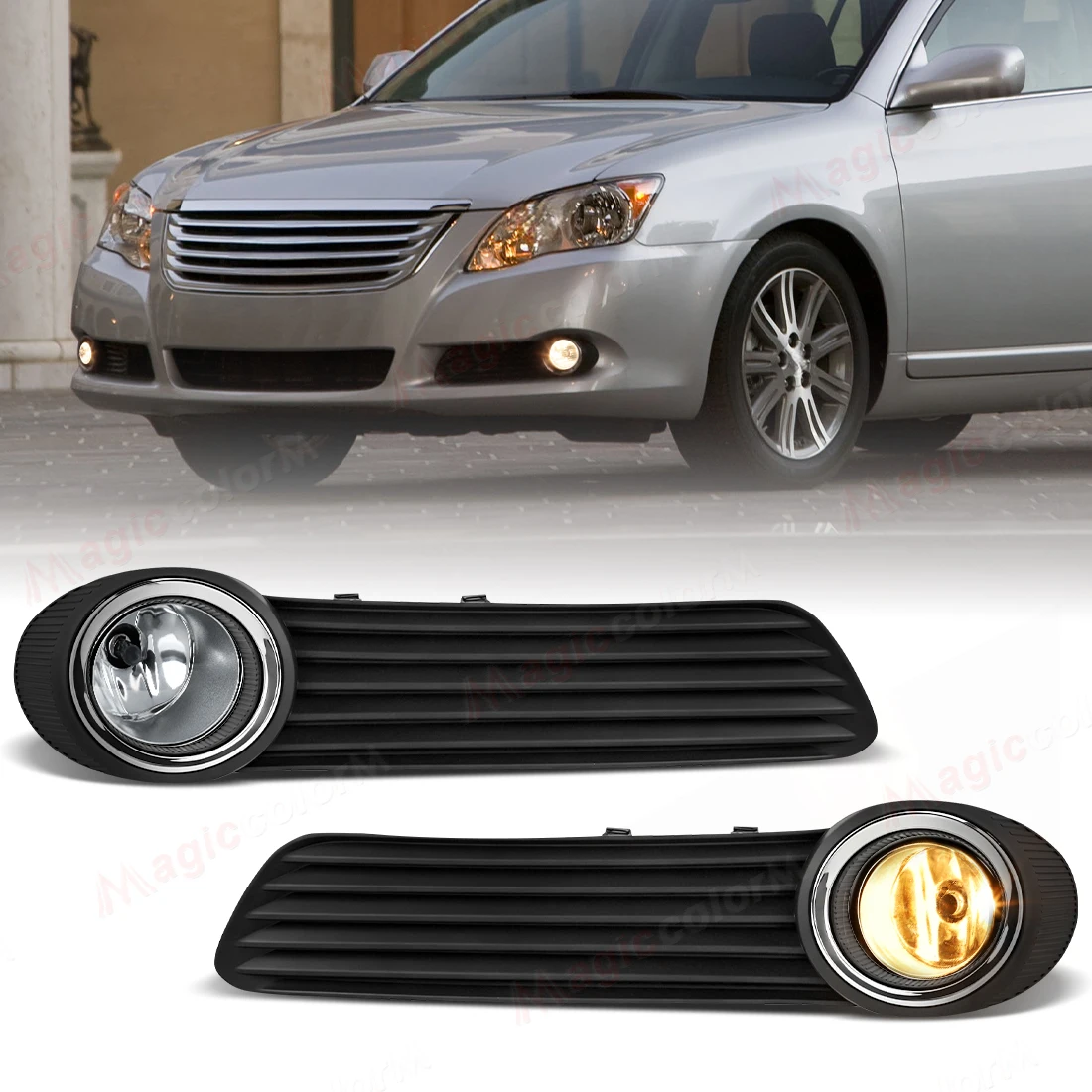 Для Toyota Avalon 2008 2009 2010 автомобильные противотуманные фары галогенные фары переднего бампера DRL дневные ходовые огни с крышками провода 12 В
Для Toyota Avalon 2008 2009 2010 автомобильные противотуманные фары галогенные фары переднего бампера DRL дневные ходовые огни с крышками провода 12 В