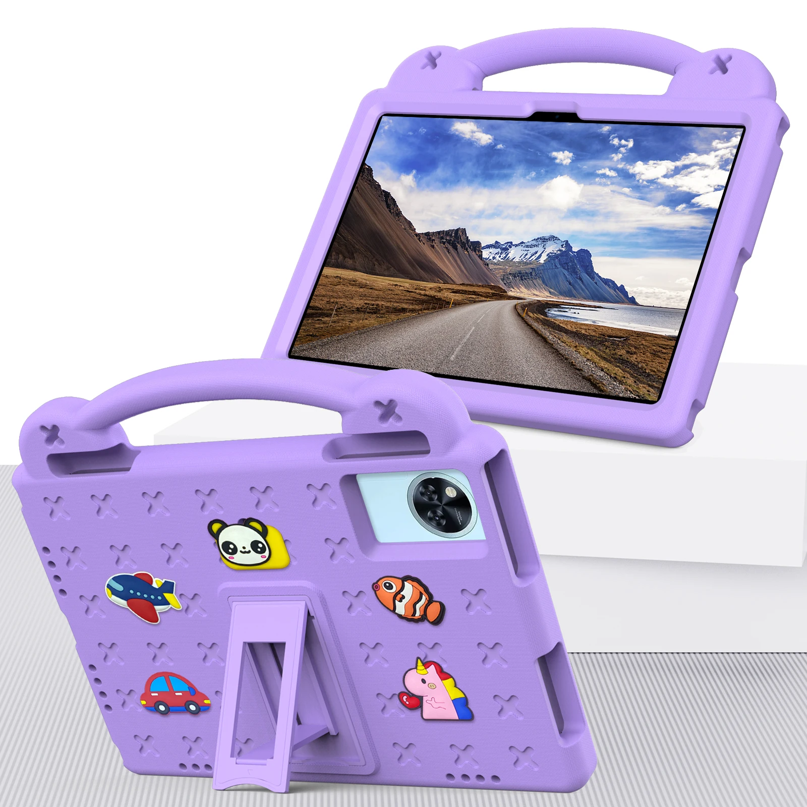 EVA Kids Cute Case Universal For Doogee Tab G6 Plus U11 Pro 2025 11" Built-in Kickstand DIY Capa Cover With Portable Hand Holder
EVA Kids Cute Case Universal For Doogee Tab G6 Plus U11 Pro 2025 11" Built-in Kickstand DIY Capa Cover With Portable Hand Holder
