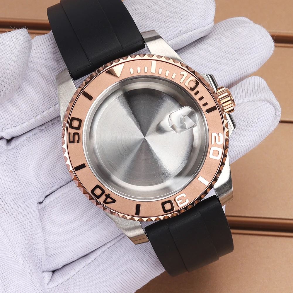 40mm Women 20ATM Watch Cases Silver Rose Gold Sapphire For YACHT NH35 NH36 NH34 4R 7S26 Miyota 8215 ETA2824 Automatic Watch Part
40mm Women 20ATM Watch Cases Silver Rose Gold Sapphire For YACHT NH35 NH36 NH34 4R 7S26 Miyota 8215 ETA2824 Automatic Watch Part