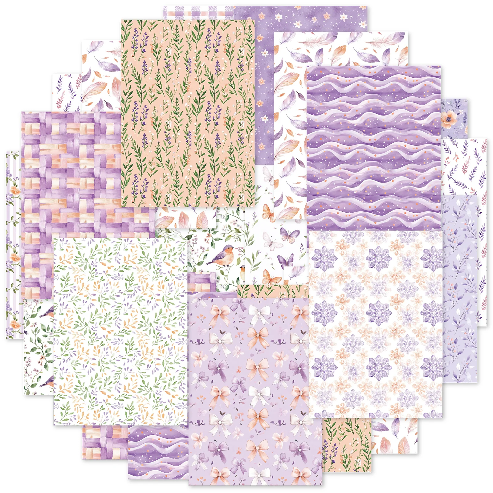 Etori Life Purple Mist Floral Dreamy Purple Series Plant Material Paper Vintage Plaid Floral Journal Collage Paper for Laptops, Phone Stickers, Luggage, Handmade Scrapbooking Supplies, Office Decoration Accessories, Room Decoration, DIY Artwork, Vintage P
Etori Life Purple Mist Floral Dreamy Purple Series Plant Material Paper Vintage Plaid Floral Journal Collage Paper for Laptops, Phone Stickers, Luggage, Handmade Scrapbooking Supplies, Office Decoration Accessories, Room Decoration, DIY Artwork, Vintage P