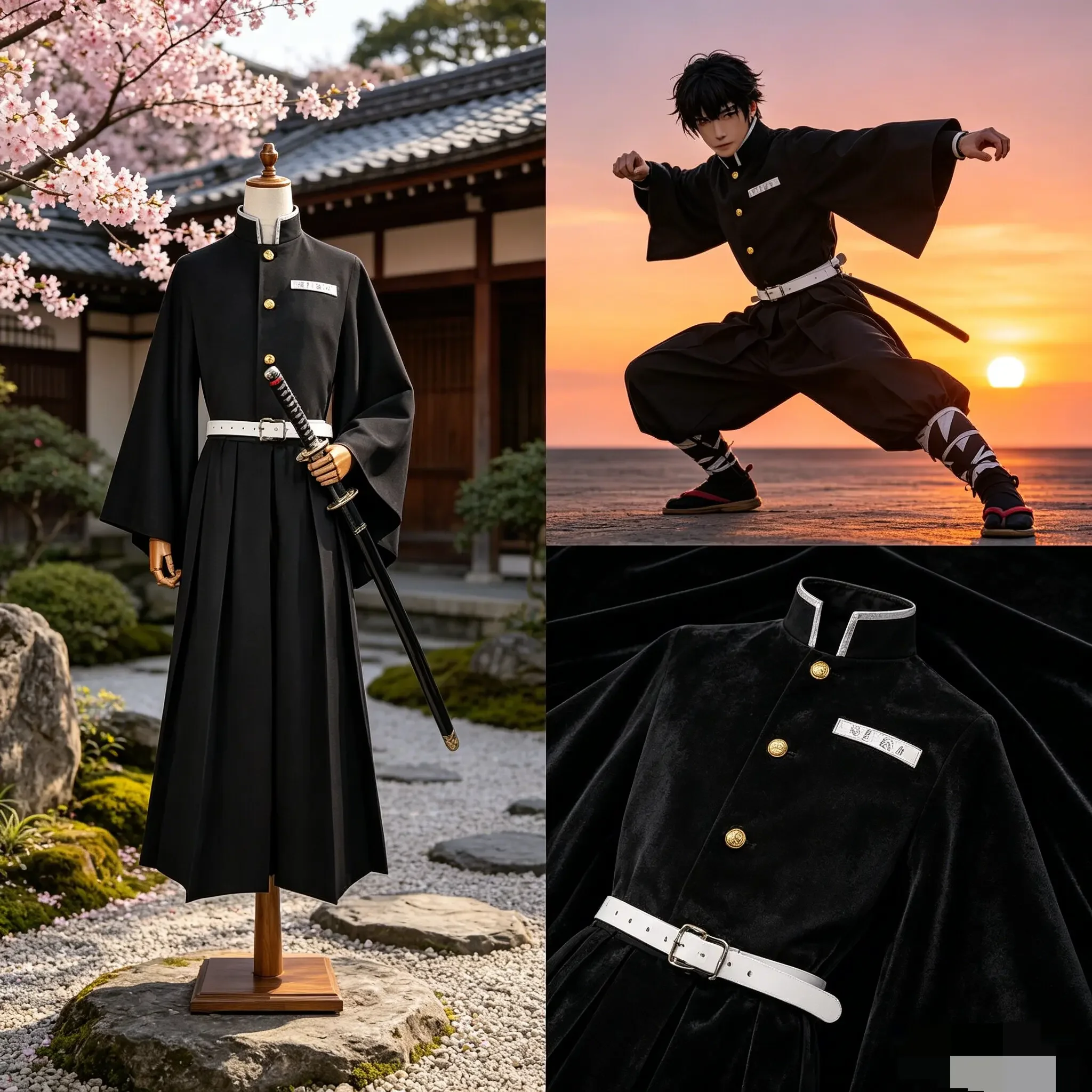 New Aime Tokitou Muichirou Cosplay Costume Cosplay Kisatsutai Uniform Wig Halloween Costume for Woman
New Aime Tokitou Muichirou Cosplay Costume Cosplay Kisatsutai Uniform Wig Halloween Costume for Woman
