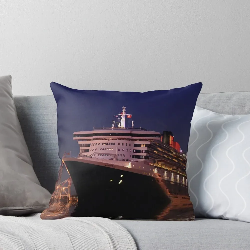 Queen Mary II leaving Fremantle port, Western Australia Throw Pillow Sofa Covers Ornamental Pillow New year pillow
Queen Mary II leaving Fremantle port, Western Australia Throw Pillow Sofa Covers Ornamental Pillow New year pillow