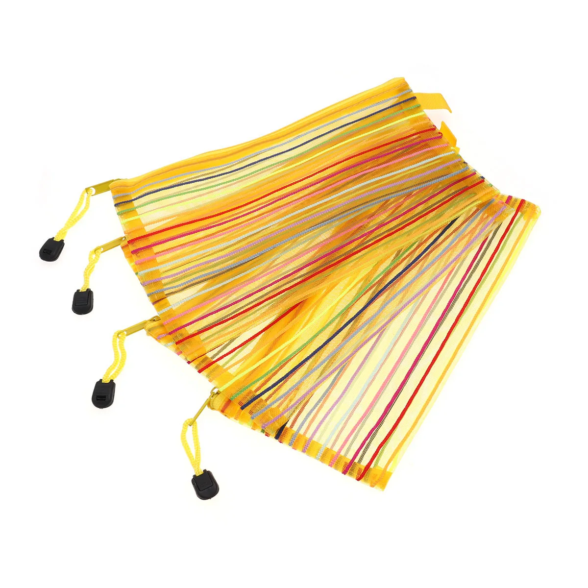 12Pcs Pencil Case Mesh Storage Bag Nylon Zipper Closure Lightweight Organizer for Travel Office Supplies Rainbow
12Pcs Pencil Case Mesh Storage Bag Nylon Zipper Closure Lightweight Organizer for Travel Office Supplies Rainbow