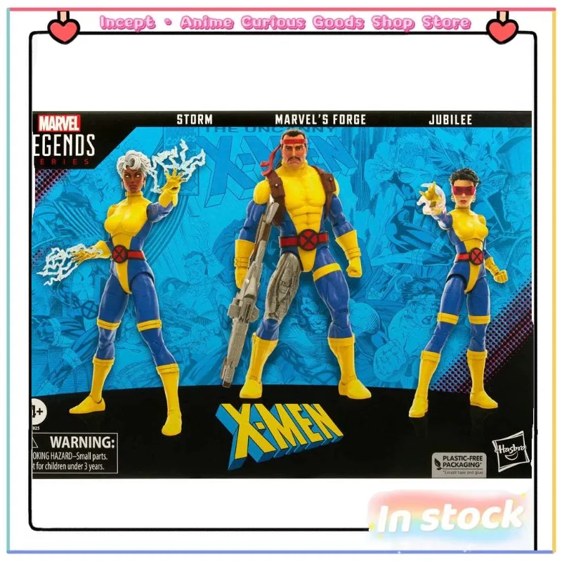 In Stock Hasbro Marvel Legends Storm Li Qianhuan Forger 3-person Set X-Men 6 Inch 18809 Luxury Set Collection Gift
In Stock Hasbro Marvel Legends Storm Li Qianhuan Forger 3-person Set X-Men 6 Inch 18809 Luxury Set Collection Gift