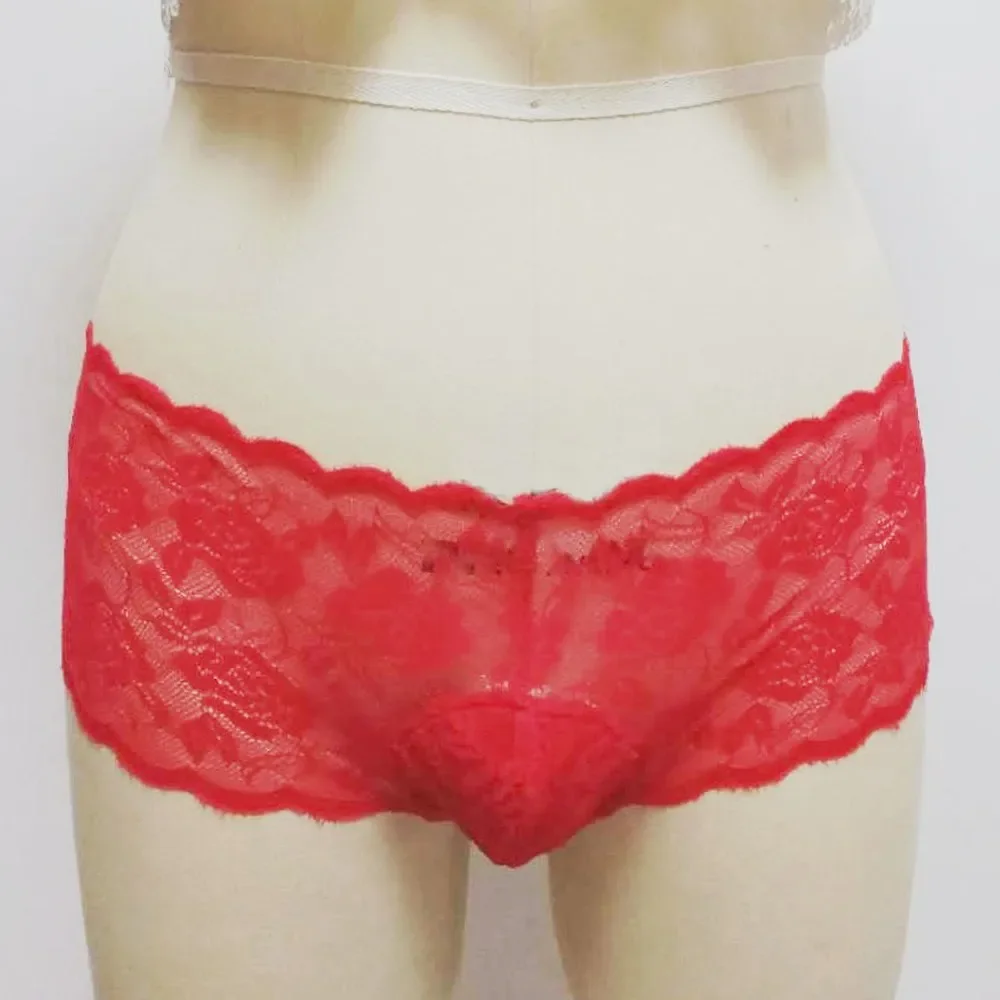 Thongs Undies Underpant Underpants Elegant Lace Men's Underwear Boxer Briefs for Homewear Party and Celebrations
Thongs Undies Underpant Underpants Elegant Lace Men's Underwear Boxer Briefs for Homewear Party and Celebrations