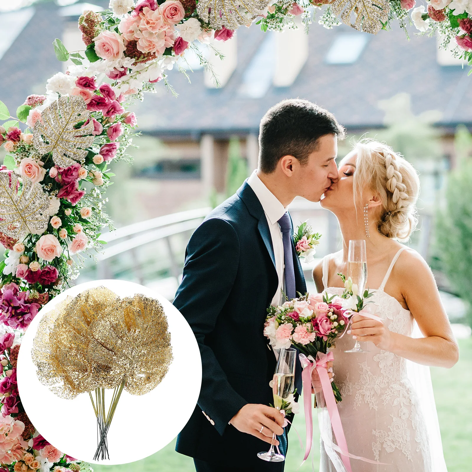 20pcs Artificial Turtle Back Leaves Decor Home Party Jungle Theme Golden PlantsPlastic Leaf Indoor Decoration
20pcs Artificial Turtle Back Leaves Decor Home Party Jungle Theme Golden PlantsPlastic Leaf Indoor Decoration