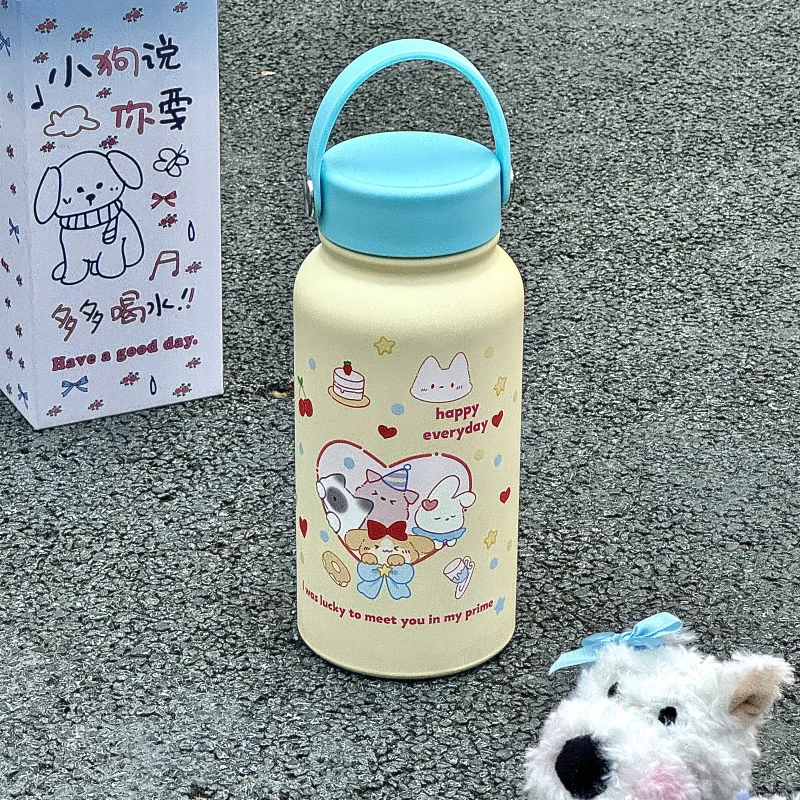 New 900ml Vacuum Cup Blue Star Puppy Insulated Water Bottle Portable Stainless Steel Thermal Car Cup
New 900ml Vacuum Cup Blue Star Puppy Insulated Water Bottle Portable Stainless Steel Thermal Car Cup