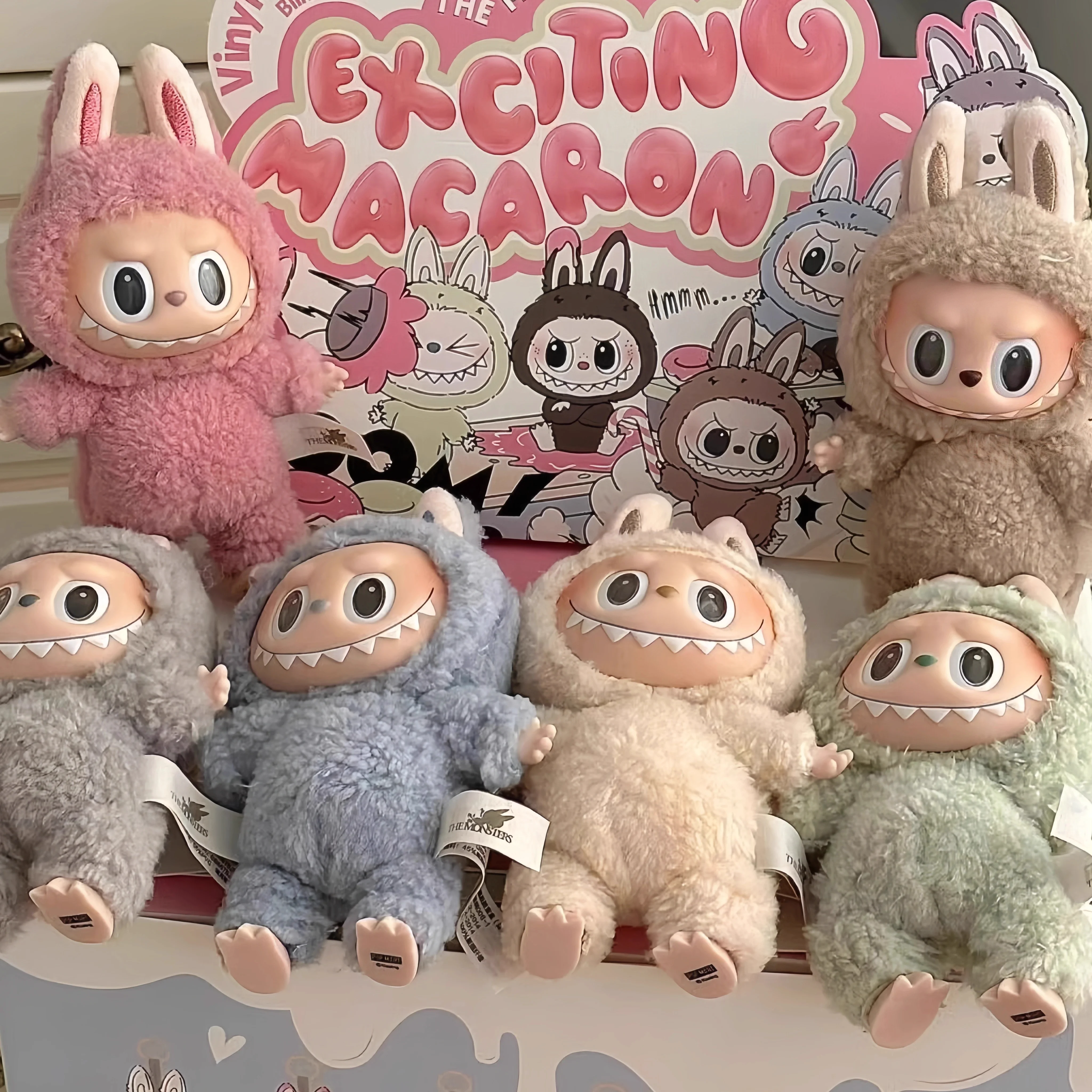 Genuine Monster Labubu Blind Box Generation Have Seat Series Sitting Doll Labubus Vinyl Face Cute Creative Pendant Decor Gift
Genuine Monster Labubu Blind Box Generation Have Seat Series Sitting Doll Labubus Vinyl Face Cute Creative Pendant Decor Gift
