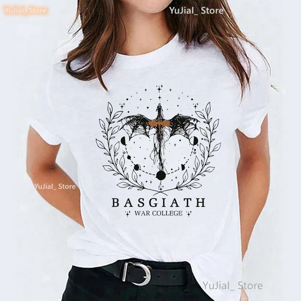 2024 Fourth Wing Fly Or Die Graphic Print Tshirt Women'S Clothing Funny White T Shirt Femme Harajuku Shirt Summer Tops Tee Shirt
2024 Fourth Wing Fly Or Die Graphic Print Tshirt Women'S Clothing Funny White T Shirt Femme Harajuku Shirt Summer Tops Tee Shirt