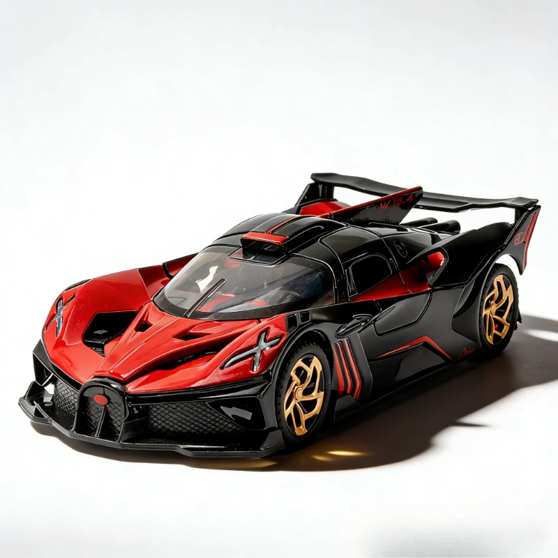 1:32 Bolide Supercar Alloy Model Car Toy Diecasts Metal Casting Sound and Light Car Toys Gift
1:32 Bolide Supercar Alloy Model Car Toy Diecasts Metal Casting Sound and Light Car Toys Gift