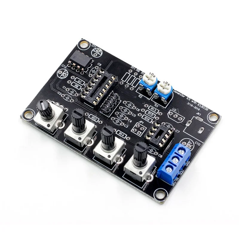 ICL8038 Multifunctional low frequency Signal Generator DIY Kit with Acrylic shell xr2206 upgrade version
ICL8038 Multifunctional low frequency Signal Generator DIY Kit with Acrylic shell xr2206 upgrade version