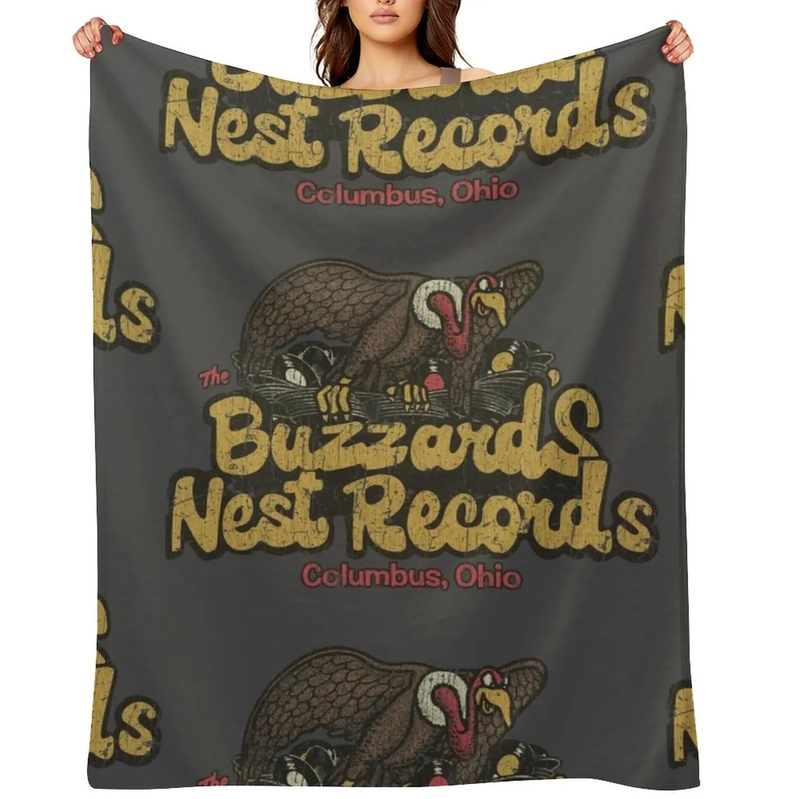 Buzzard's Nest Records 1976 Throw Blanket blankets and throws Large for sofa For Sofa Thin Blankets
Buzzard's Nest Records 1976 Throw Blanket blankets and throws Large for sofa For Sofa Thin Blankets