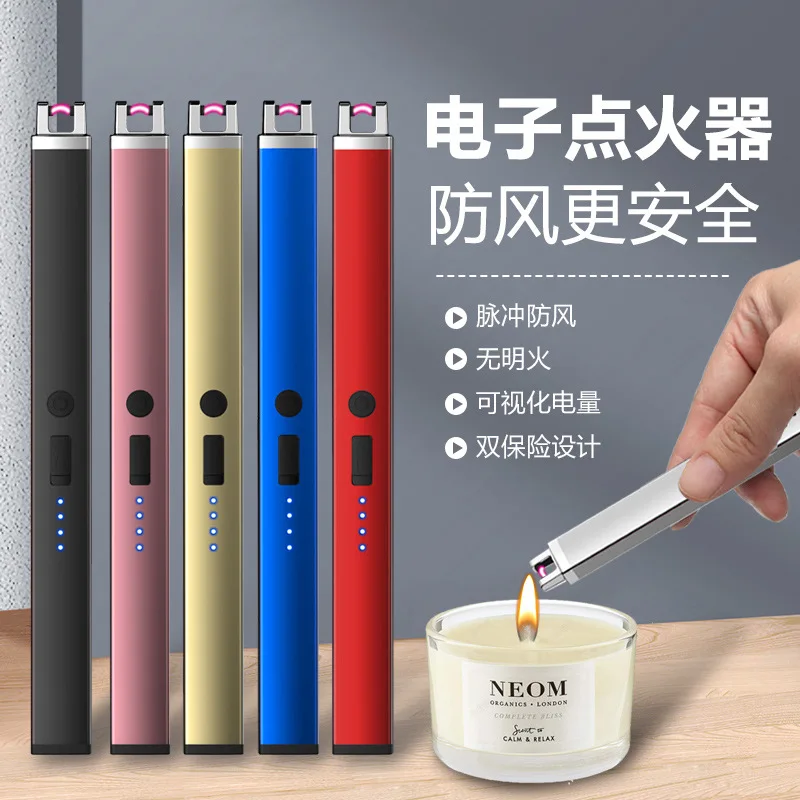 Домашний дуговой пистолет зажигания, кухонный воспламенитель, газовый уличный стержень зажигания для барбекю, ветрозащитные перезаряжаемые металлические зажигалки, зарядка через USB 
Домашний дуговой пистолет зажигания, кухонный воспламенитель, газовый уличный стержень зажигания для барбекю, ветрозащитные перезаряжаемые металлические зажигалки, зарядка через USB