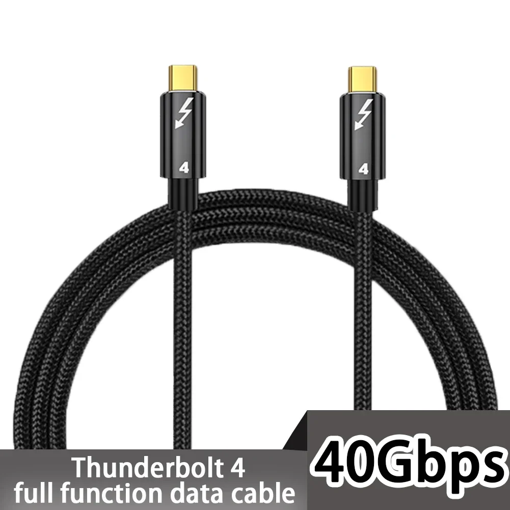 Кабель Thunderbolt 4/3 USB4.0 40 Гбит/с USB C к Type C PD 100 Вт 5A 8K@60 Гц Кабель USB-C для быстрой зарядки передачи данных для Macbook Pro
Кабель Thunderbolt 4/3 USB4.0 40 Гбит/с USB C к Type C PD 100 Вт 5A 8K@60 Гц Кабель USB-C для быстрой зарядки передачи данных для Macbook Pro