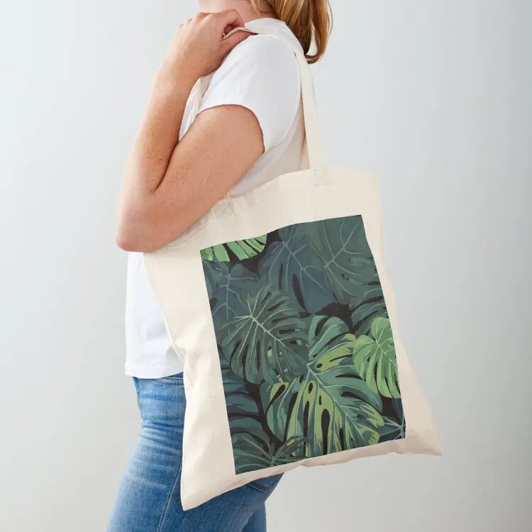 Monstera leaves Tote Bag Women's handbag Cloth bags canvas tote Gift bag
Monstera leaves Tote Bag Women's handbag Cloth bags canvas tote Gift bag