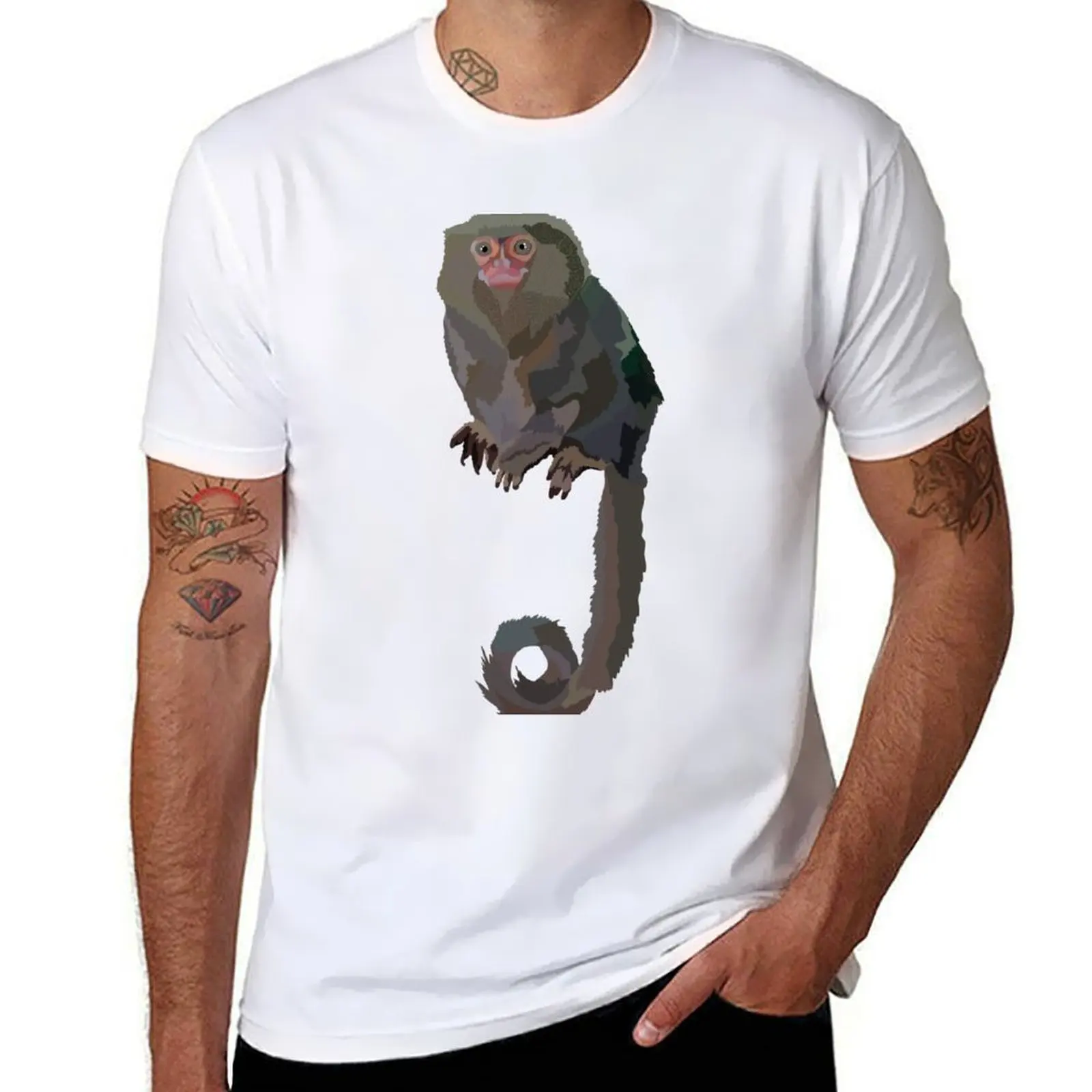 P is for Pygmy Marmoset T-Shirt t shirts for man cotton funny anime tshirt man t shirt cotton T-shirt
P is for Pygmy Marmoset T-Shirt t shirts for man cotton funny anime tshirt man t shirt cotton T-shirt