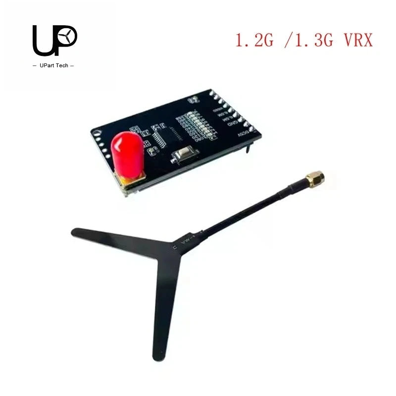 1.2G 1.3G FPV VRX Video Receiver Module with Antenna for Drone UAV
1.2G 1.3G FPV VRX Video Receiver Module with Antenna for Drone UAV