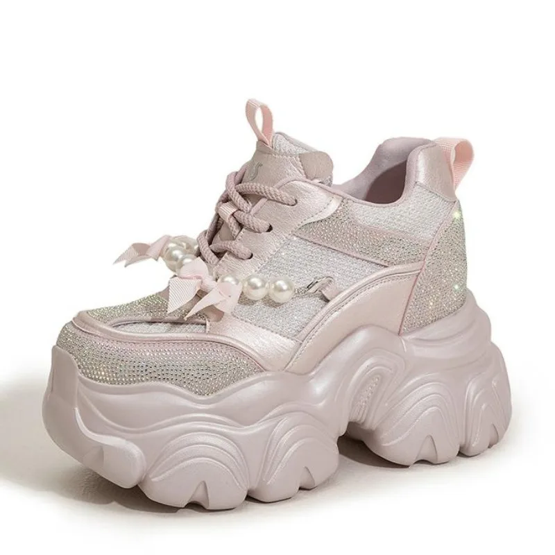 10CM Microfiber Leather Platform Wedge Spring Bling Chunky Sneaker Autumn Pumps Ankle Boots Fashion Mary Jane Chunky Heels Shoes
10CM Microfiber Leather Platform Wedge Spring Bling Chunky Sneaker Autumn Pumps Ankle Boots Fashion Mary Jane Chunky Heels Shoes