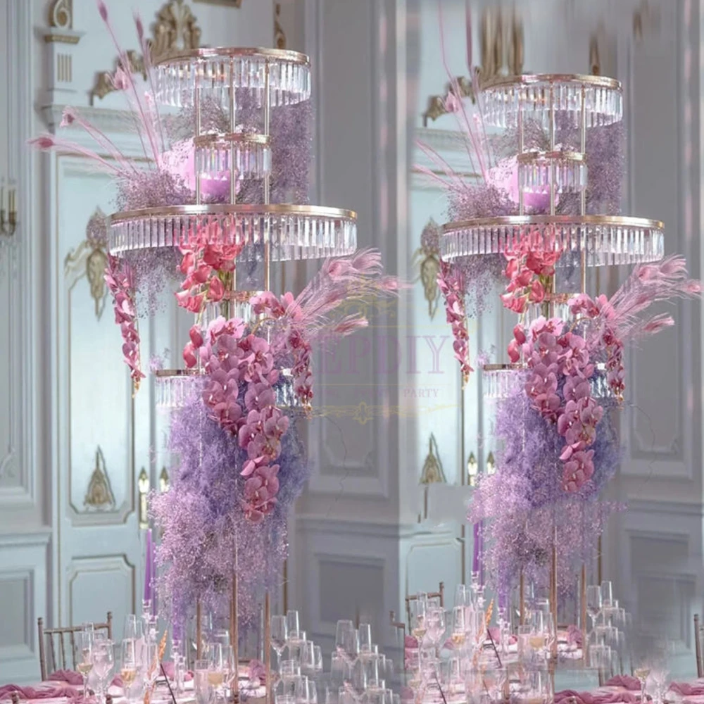 2-6pcs 120/130/140cm Gold Metal Flower Balloon Wedding Centerpieces Decor Tabletop Flower Stand Candle Stand Holder for Event
2-6pcs 120/130/140cm Gold Metal Flower Balloon Wedding Centerpieces Decor Tabletop Flower Stand Candle Stand Holder for Event