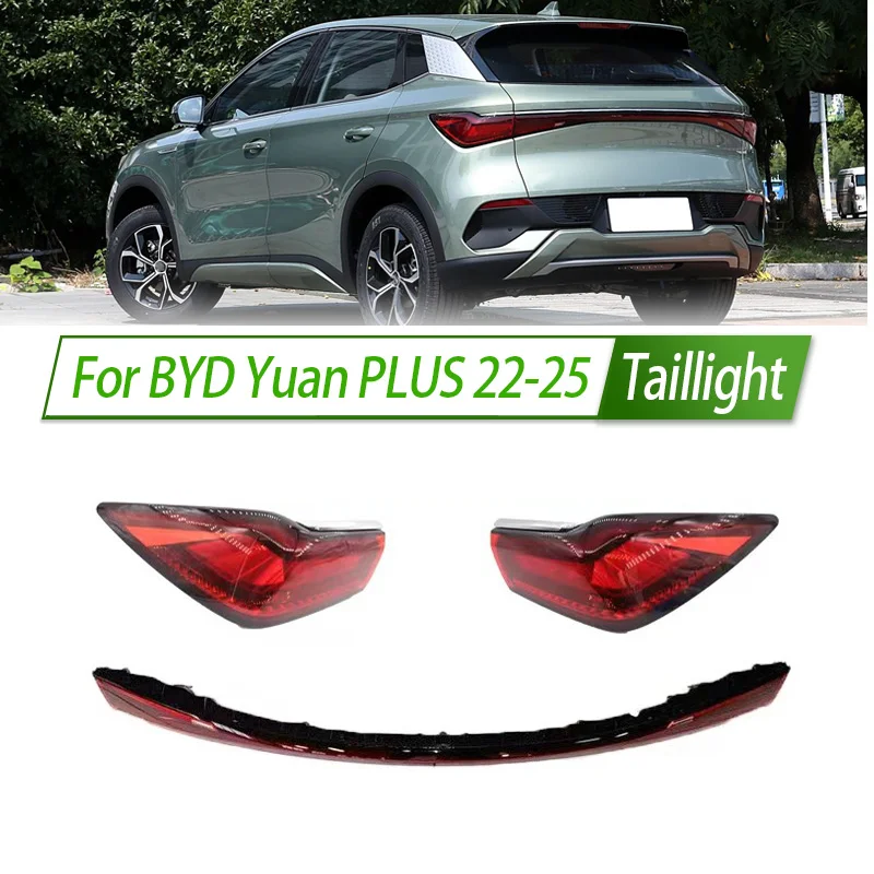 For BYD Yuan PLUS 22-25 Car Taillight Assembly OEM Style Rear Lamp with Turn Signal Reverse Light Direct Fit Replacement
For BYD Yuan PLUS 22-25 Car Taillight Assembly OEM Style Rear Lamp with Turn Signal Reverse Light Direct Fit Replacement