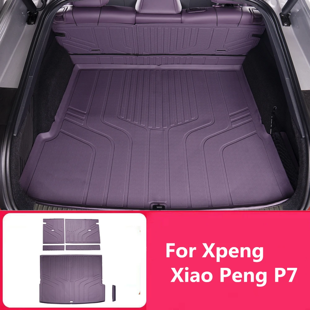 Подходит для Xpeng Xiao Peng P7 2024 2025 TPE, водонепроницаемые и износостойкие аксессуары для салона автомобиля, коврики в багажник
Подходит для Xpeng Xiao Peng P7 2024 2025 TPE, водонепроницаемые и износостойкие аксессуары для салона автомобиля, коврики в багажник