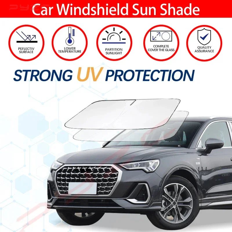 Windshield Sun Shade For Audi Q3 8U RS 2013-2024 Sunshade Sun Visor Protector Foldable Blocks UV Rays Keep Your Car Cooler
Windshield Sun Shade For Audi Q3 8U RS 2013-2024 Sunshade Sun Visor Protector Foldable Blocks UV Rays Keep Your Car Cooler