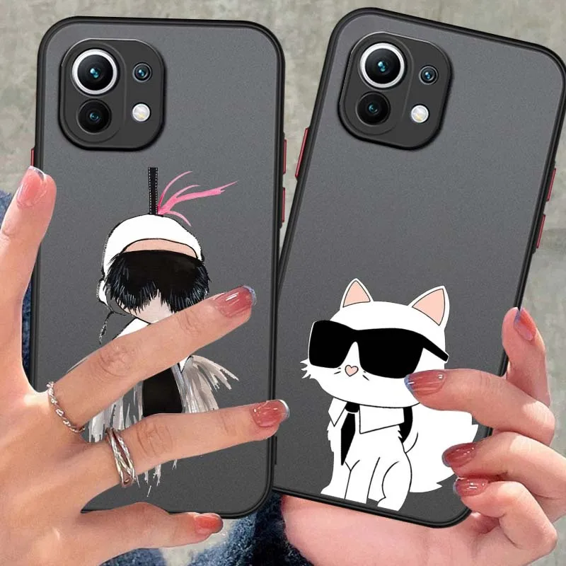 Cat Designer Signature For Xiaomi Mi 15T 14T 13T 13 12T 12 12S 11 10T 9T Ultra Pro Lite 5G Frosted Phone Case Cover
Cat Designer Signature For Xiaomi Mi 15T 14T 13T 13 12T 12 12S 11 10T 9T Ultra Pro Lite 5G Frosted Phone Case Cover