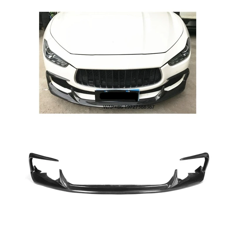 For 2017 to 2019 ASPEC Style Body Kit With Carbon Fiber Front Lip Rear Lip for Ghibli Rear Front Bumper Lip
For 2017 to 2019 ASPEC Style Body Kit With Carbon Fiber Front Lip Rear Lip for Ghibli Rear Front Bumper Lip