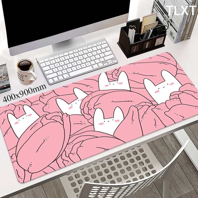 Pink Mouse Pad Kawaii Rabbit Mousepad Office Cute Mouse Mat Keyboard Mats Laptop Deskpad Mousepads 90x40cm For Computer Gifts
Pink Mouse Pad Kawaii Rabbit Mousepad Office Cute Mouse Mat Keyboard Mats Laptop Deskpad Mousepads 90x40cm For Computer Gifts