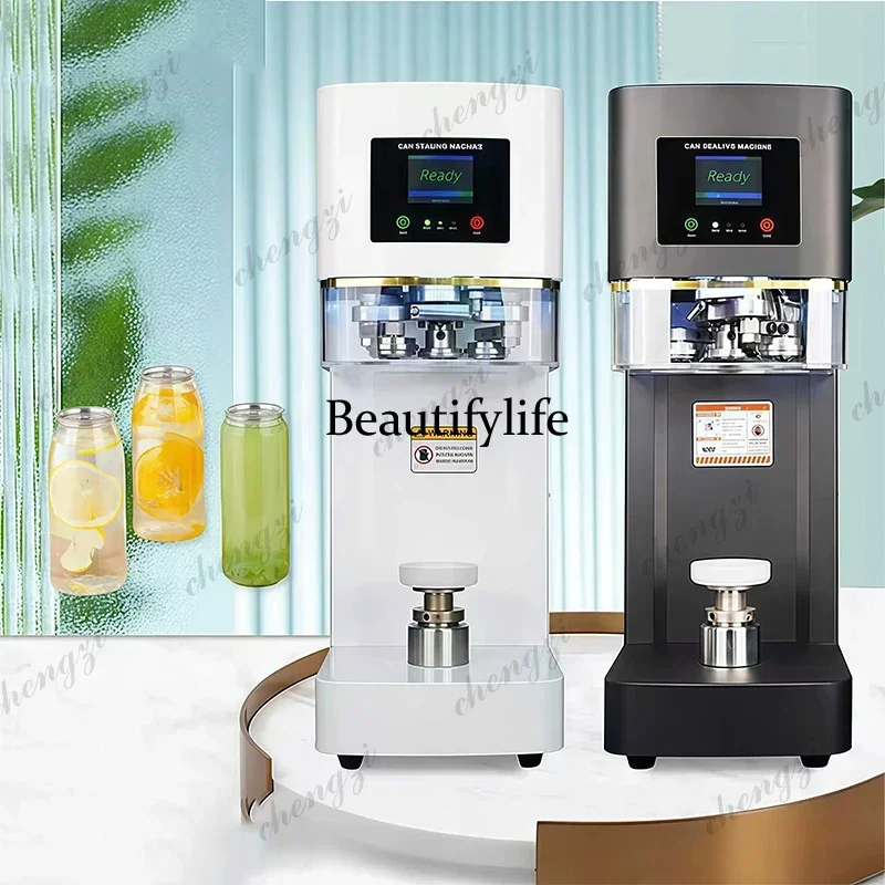 Fully Automatic Can Sealing Machine Bubble Tea and Beverage Cup Sealing and Aluminum Can Packaging Machine Commercial Beverage C
Fully Automatic Can Sealing Machine Bubble Tea and Beverage Cup Sealing and Aluminum Can Packaging Machine Commercial Beverage C