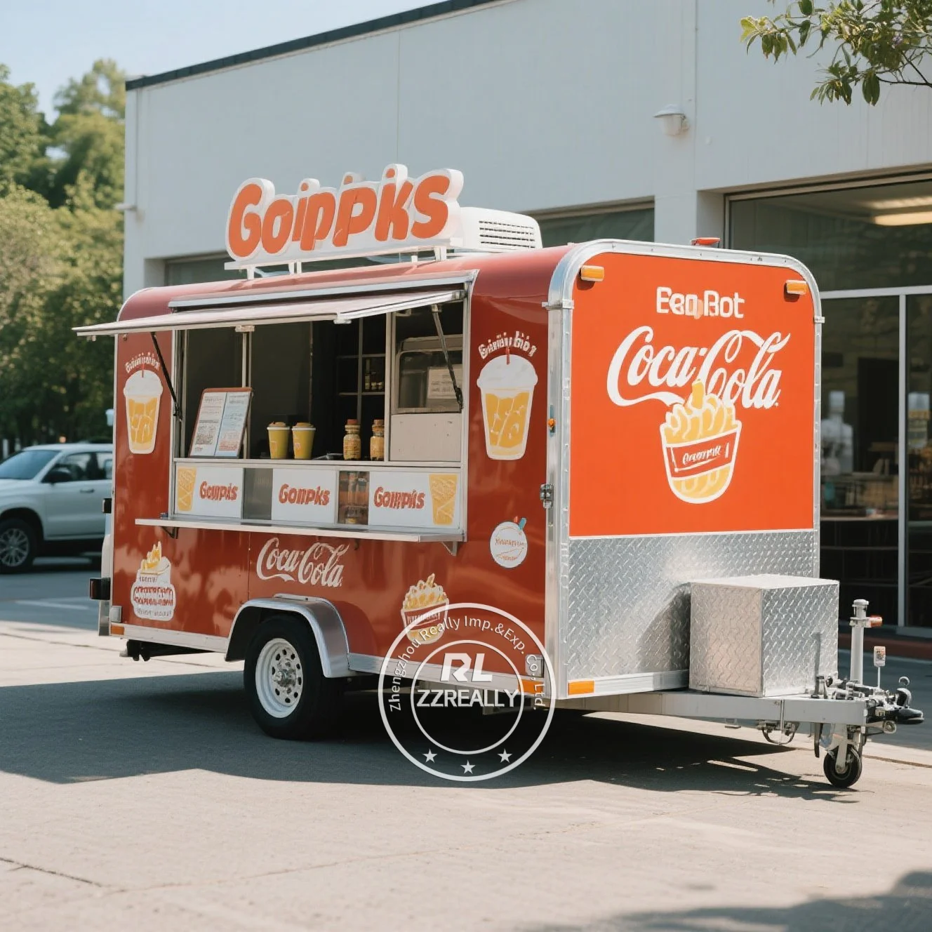 Concession Fast Food Trailer Fully Equipped Street Coffee Kiosk Pizza Hamburger Cart Hot Dog Truck With Full Kitchen
Concession Fast Food Trailer Fully Equipped Street Coffee Kiosk Pizza Hamburger Cart Hot Dog Truck With Full Kitchen