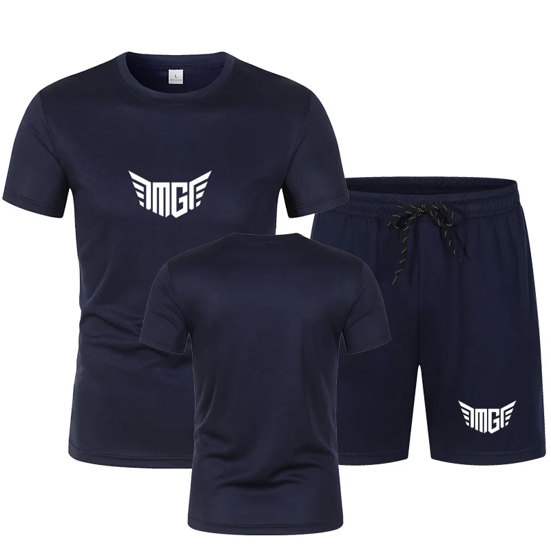 2024 Fashionable Men's Two-piece Set Sportswear Short Sleeve T-Shirt + Shorts Summer Casual Jogging Suit
2024 Fashionable Men's Two-piece Set Sportswear Short Sleeve T-Shirt + Shorts Summer Casual Jogging Suit