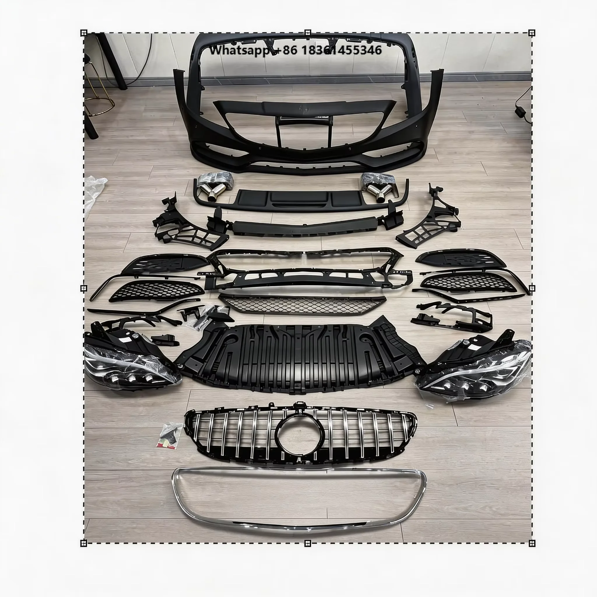 For CLS Class 2014-2017 W218 Upgrade to CLS63 Style Grill Front Bumper Universal Auto Parts Bodykit
For CLS Class 2014-2017 W218 Upgrade to CLS63 Style Grill Front Bumper Universal Auto Parts Bodykit