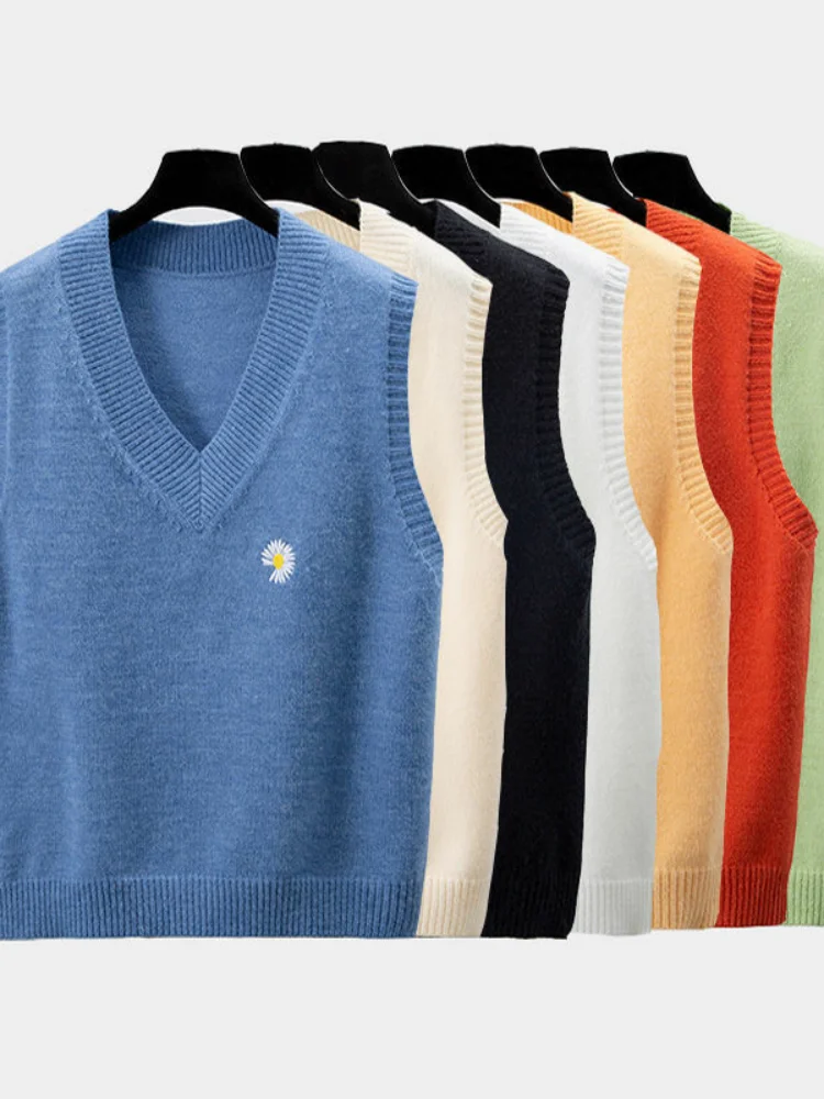 Новый весенний свободный корейский жилет V-Ne ort Svel, вязаный свитер, верхняя одежда, женская мода, осенняя мода
Новый весенний свободный корейский жилет V-Ne ort Svel, вязаный свитер, верхняя одежда, женская мода, осенняя мода