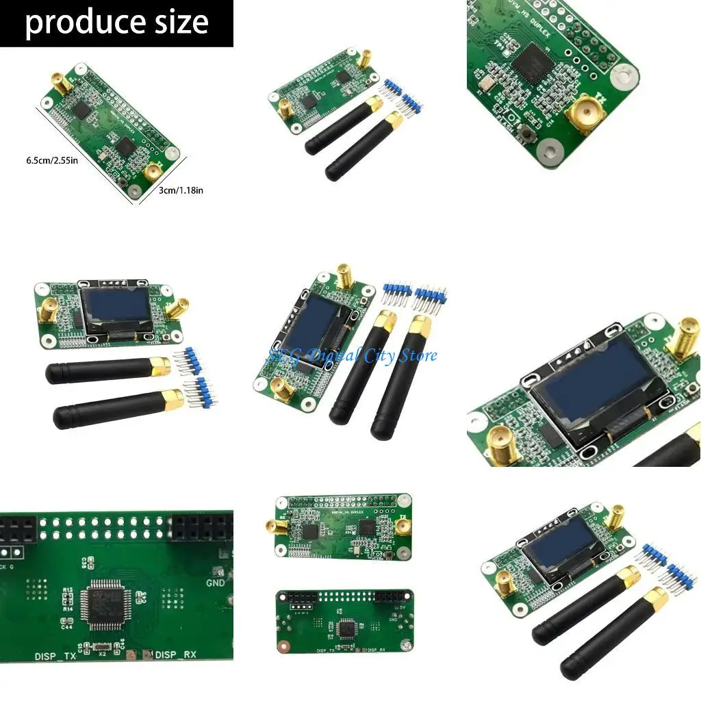U75B MMDVM Duplex Hotspot Board Module with Double SMA Antennas Screen Low Error Rate TCXO Design
U75B MMDVM Duplex Hotspot Board Module with Double SMA Antennas Screen Low Error Rate TCXO Design