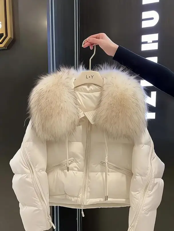Fashionable Versatile Women's Cotton Jacket 2024 Winter New Korean Style Commute Loose Warm Collar Short Outerwear
Fashionable Versatile Women's Cotton Jacket 2024 Winter New Korean Style Commute Loose Warm Collar Short Outerwear