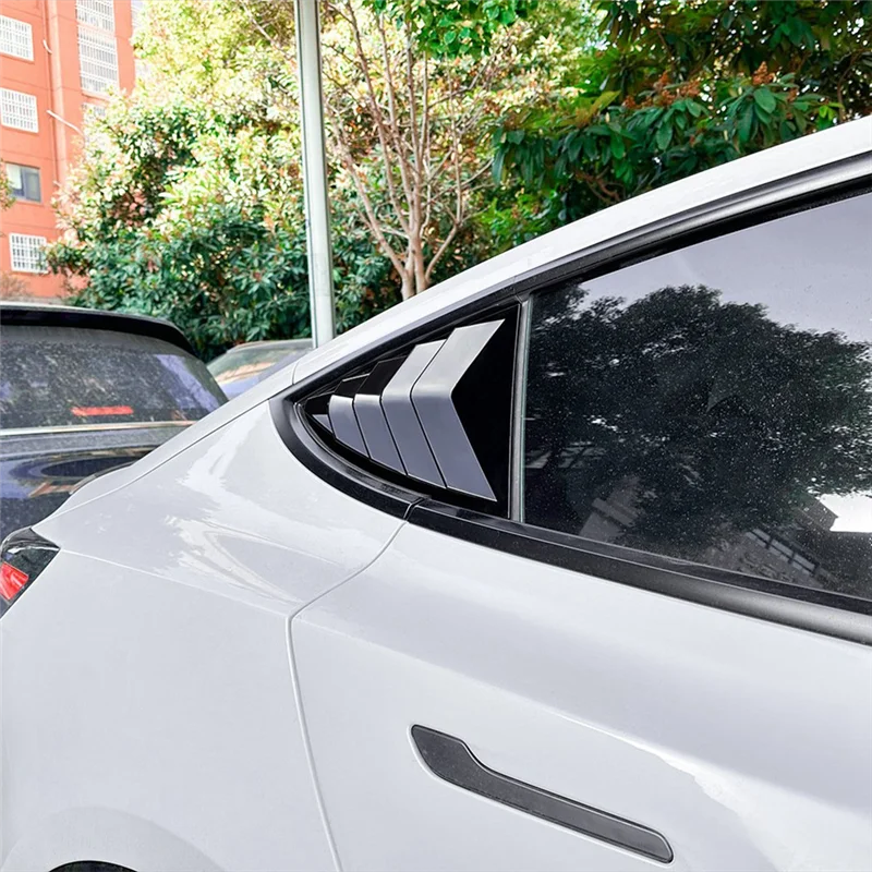 Reliable-Car Rear Side Window Louvers Air Vent Scoop Shades Cover Blinds Trim For Tesla Model 3 2017-2023 Y 2020+
Reliable-Car Rear Side Window Louvers Air Vent Scoop Shades Cover Blinds Trim For Tesla Model 3 2017-2023 Y 2020+