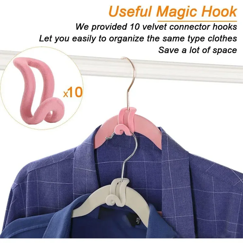 10+10 Pack Non-Slip Children's Clothes Velvet Hangers30cm Space Saving Heavy Duty Hangers for Boys Girls clothes organizer
10+10 Pack Non-Slip Children's Clothes Velvet Hangers30cm Space Saving Heavy Duty Hangers for Boys Girls clothes organizer