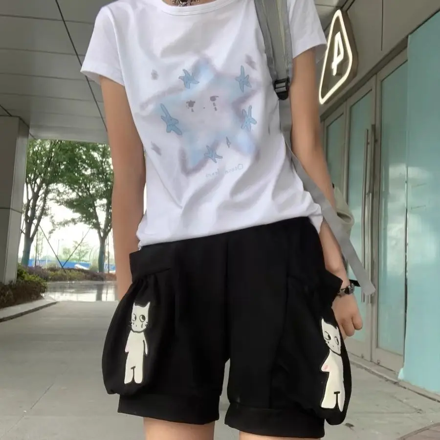 Kawaii High Waist Printed Shorts with Big Pockets School Girl Design Summer Hot Pants Soft Cute Female Students Fashion
Kawaii High Waist Printed Shorts with Big Pockets School Girl Design Summer Hot Pants Soft Cute Female Students Fashion